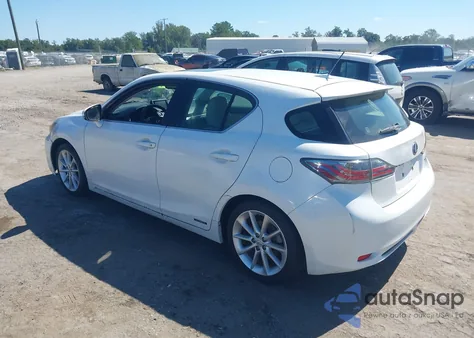 2012 Lexus Ct 200H Premium z USA, uszkodzony, nr VIN JTHKD5BH2C2074721
